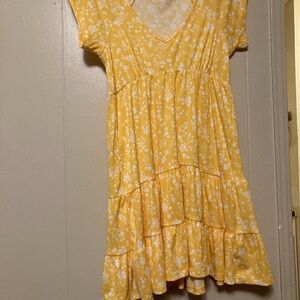 No Boundaries Yellow Floral Dress